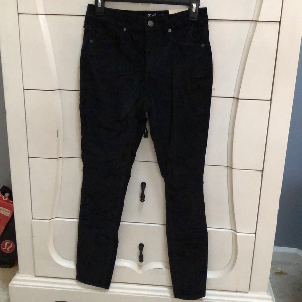Black Corduroy Jeans